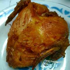 A picture of Ayam Goreng Rempah.