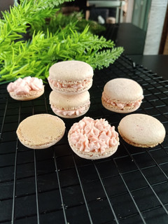 Foto resep French Oat Macaron Swiss Meringue Method