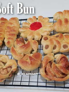 Foto resep Basic Soft Bun (kreasi roti manis)