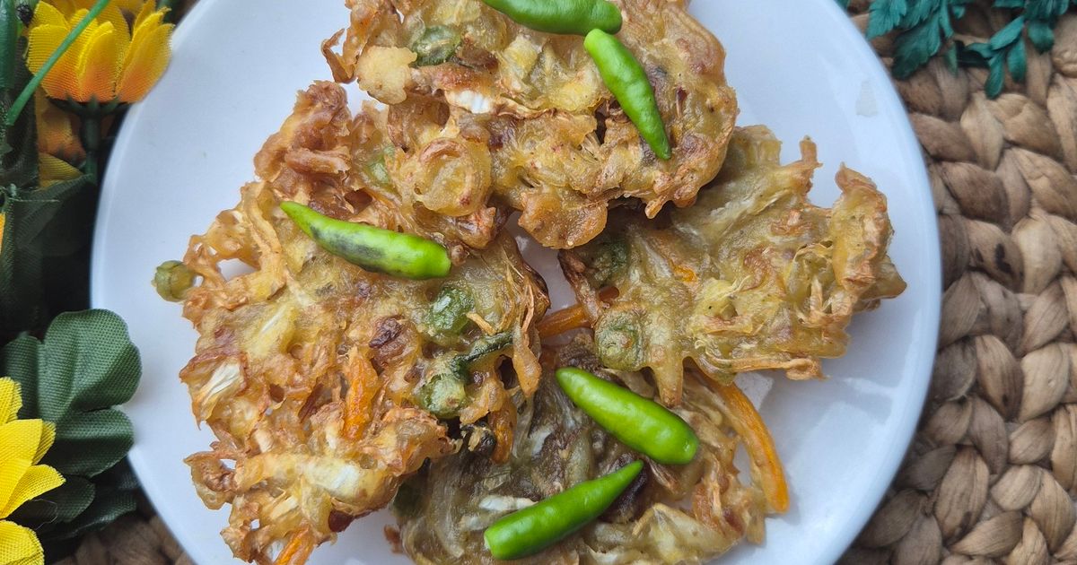 Bakwan sayur instan sederhana banget mudah cemilan