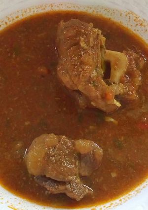 A picture of Beef stew.