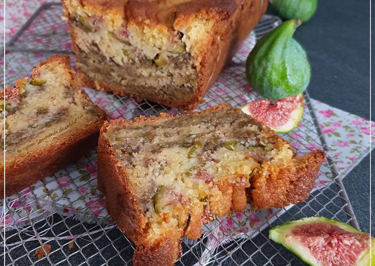 Gâteau yaourt aux figues blanches