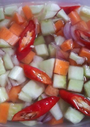 Foto resep Acar Timun Wortel Segar