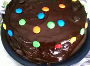 Una foto de Torta de chocolate y rocklers