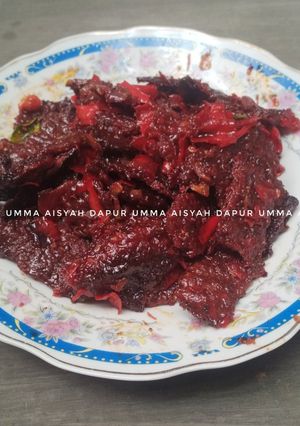 Foto resep Dendeng balado