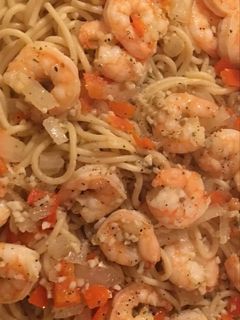 A picture of Shrimp Scampi.