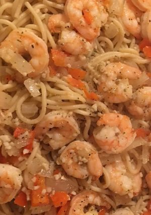 A picture of Shrimp Scampi.