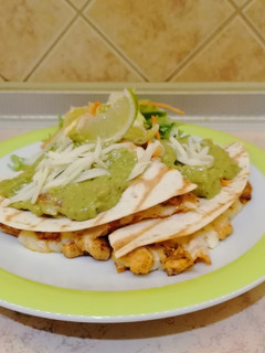Csirkés Quesadilla recept fotója