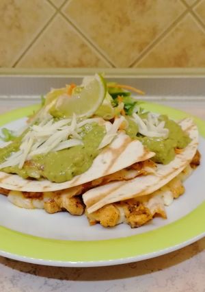 Csirkés Quesadilla recept fotója