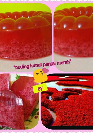 Foto resep Puding lumut pantai merah