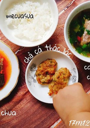 Hình của món Canh tép nấu cải cầu vồng.