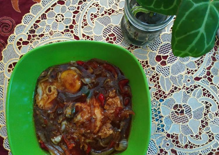 Telur Saus Lada Hitam