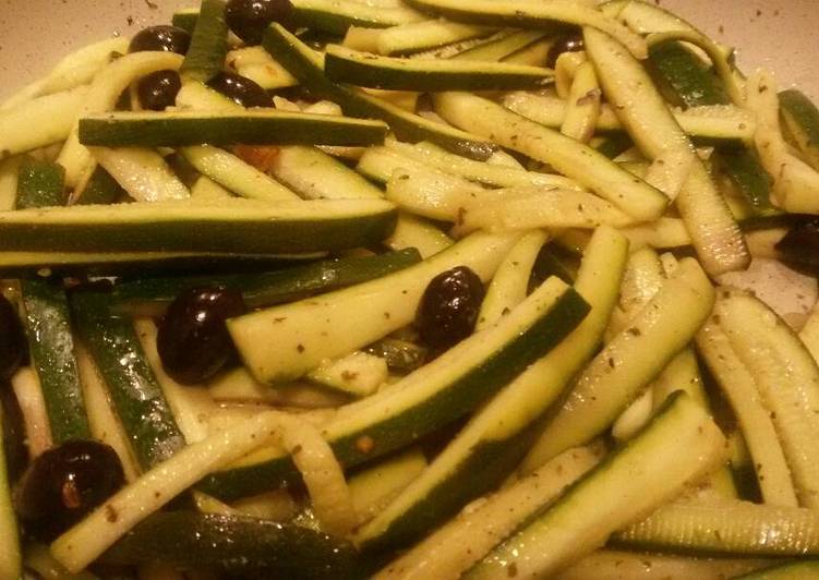 Zucchine al vapore molto saporite