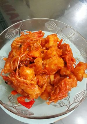 Foto resep Udang saos asam manis