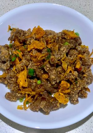 Foto resep Crispy Shredded Beef