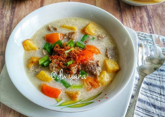 Soto Betawi Kuah Santan-Susu