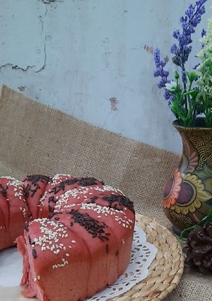 Foto resep Roti Sobek Red Velvet