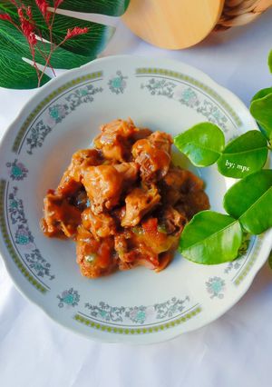 Foto resep Ayam Saus Tiram Daun Bawang