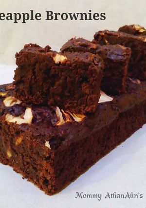 Foto resep Pineapple Brownies (Brownies Nanas)