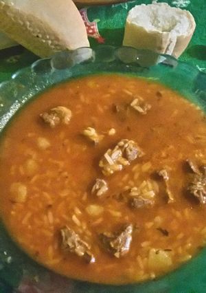 Una foto de Guiso de arroz