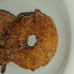 A picture of Cinnamon battered pineapple.