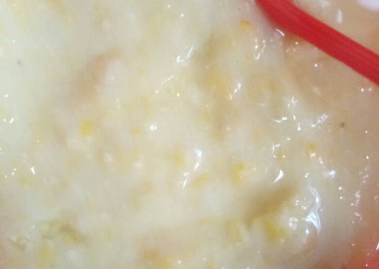 Rahasia Membuat Bubur Jagung (mpasi 6 bulan) yang Lezat