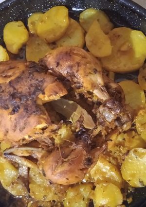 صورة لوصفة دجاج محمر