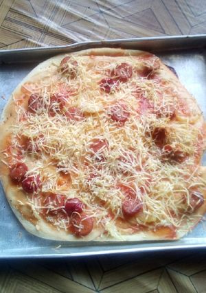 Foto resep Pizza homemade Simple