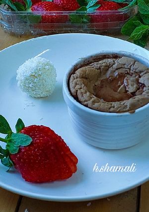 صورة لوصفة مولتن كيك