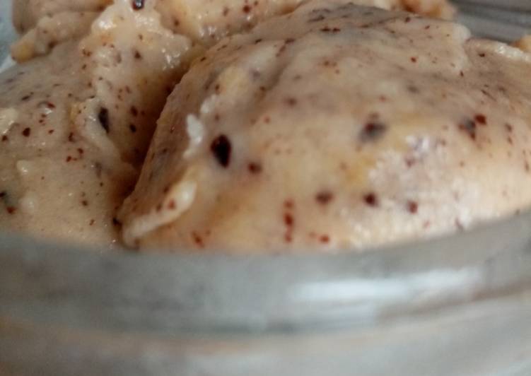 Sorbete de melón y melocotón