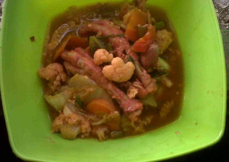 Resep Capcay Kuah Saos Tomat yang Bikin Ngiler