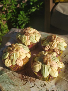 Una foto de Cupcake zanahoria