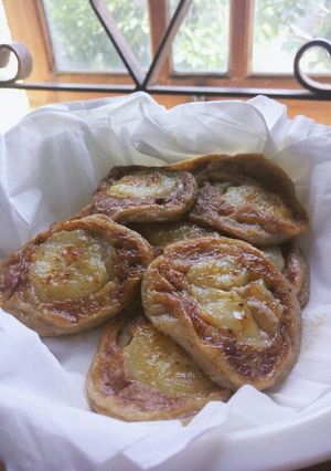 Foto resep Pancake bubur fortifikasi (snack MPASI 13m)