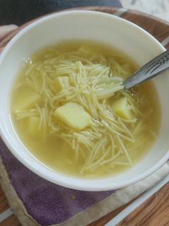 صورة لوصفة شوربة شعيرية