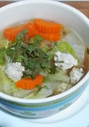 รูปของ แกงจืดไก่สับ