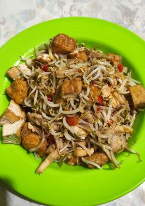 Foto resep Tumis Pedas Jamur, Tahu dan Tauge