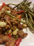 Seitan aux légumes