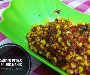 Cara Cepat Sarden pedas jagung manis Praktis Enak