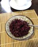 Cơm rượu nếp than