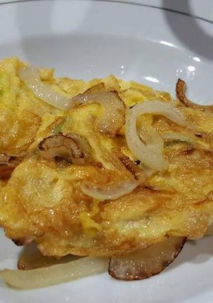 Foto resep Telur Dadar Bawang Bombay