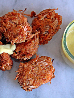 Una foto de Nuggets veganos de Jackfruit