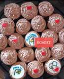 Cupcakes chocolate doble