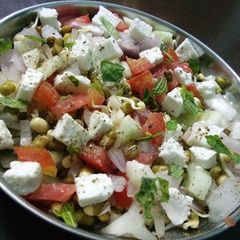 A picture of Sprouts paneer salad.