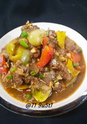 Foto resep Sapi Lada Hitam