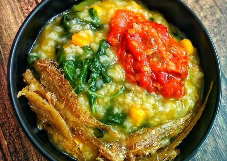 Langkah memasak Bubur Manado, Enak Banget