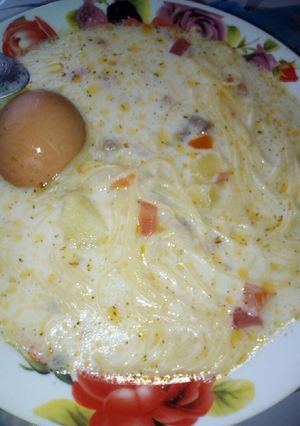 Una foto de Sopa a la minuta