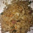 Mpasi nasi goreng ikan salmon 13 month