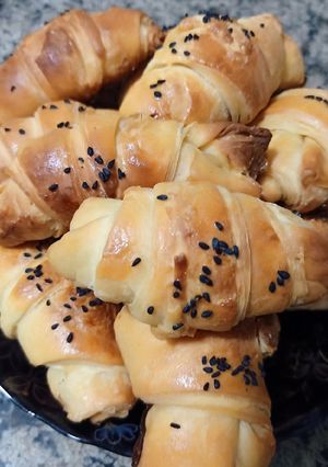 صورة لوصفة ميني كرواسون بالجبنة 🥐