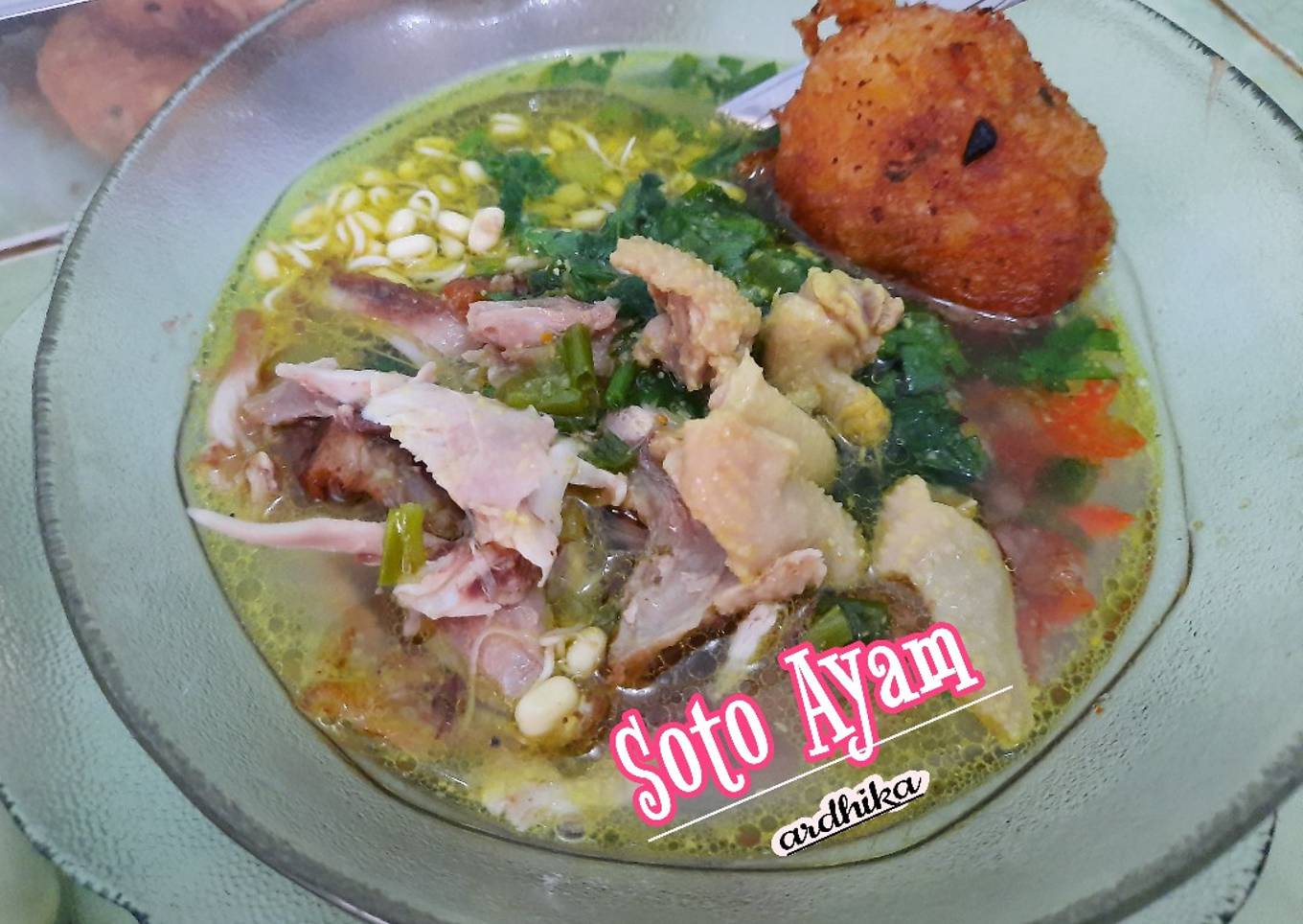 Soto ayam bening seger