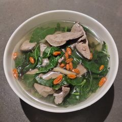 A picture of Liver Soup.